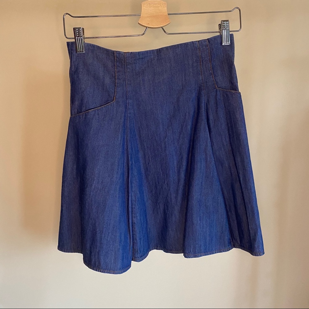Cooperative Denim Skirt